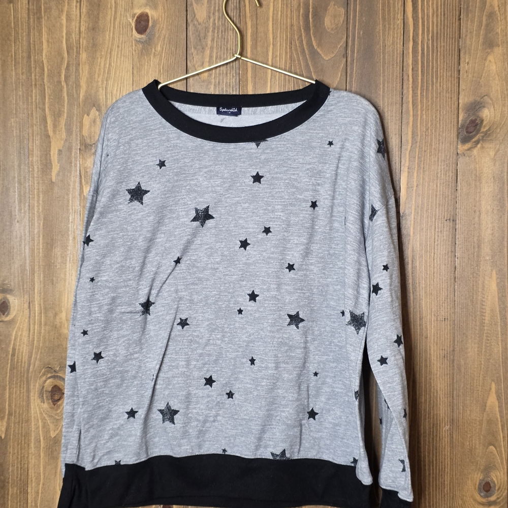 Splendid Gray and Black Sweater